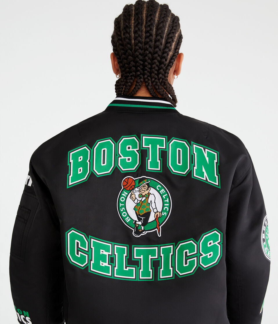 Boston Celtics Basketball Bomber Jacket