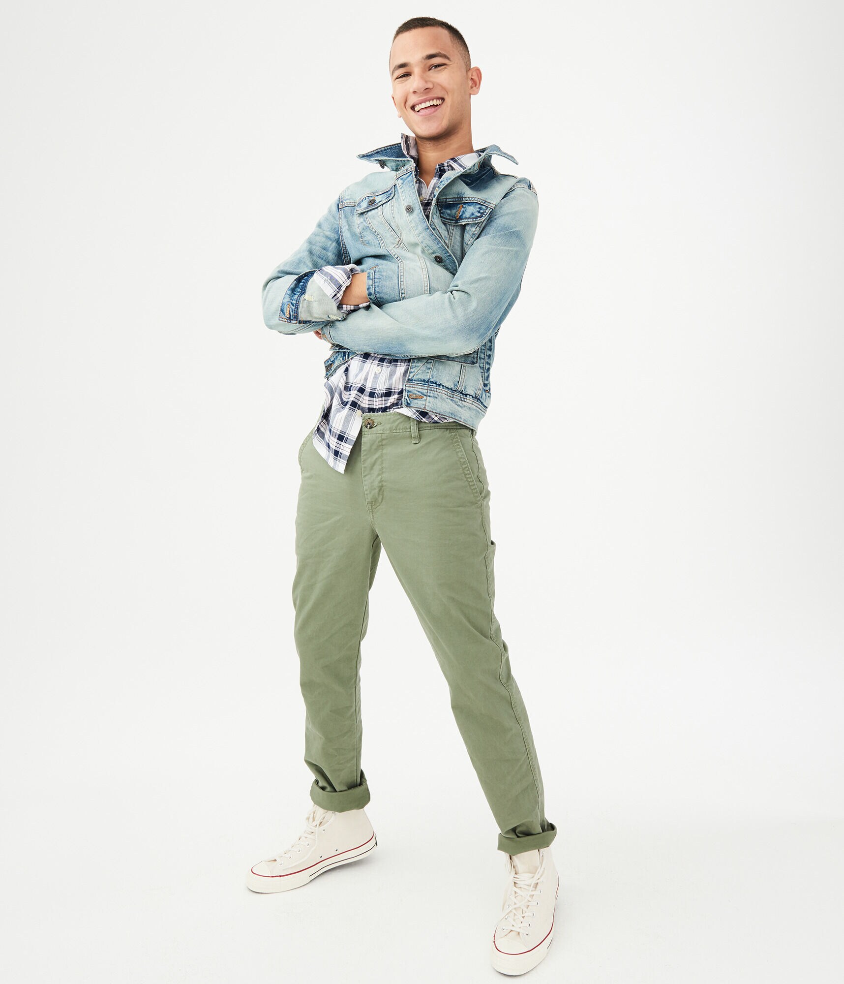 aeropostale slim straight pants