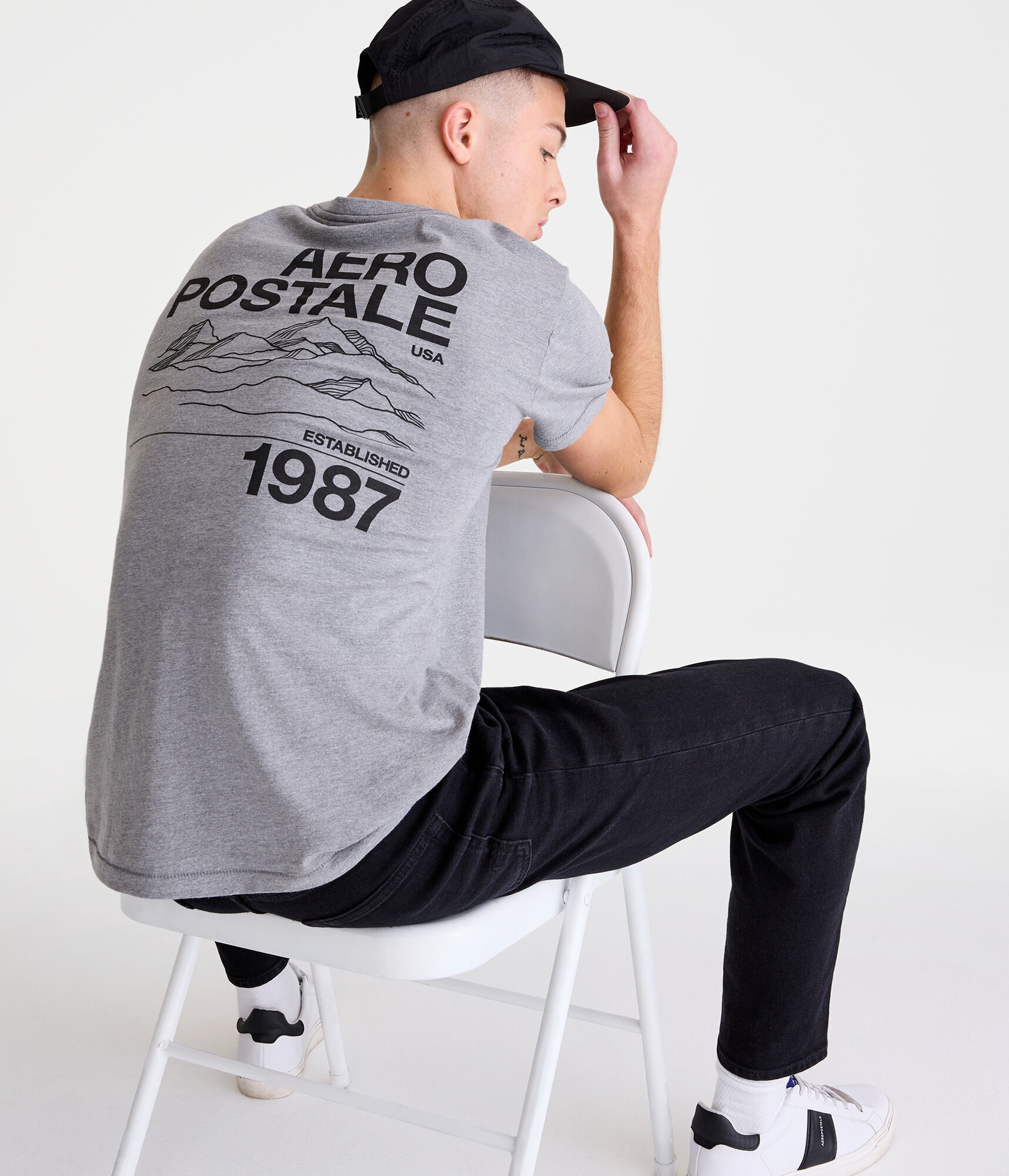 Aero Mountains Graphic Tee