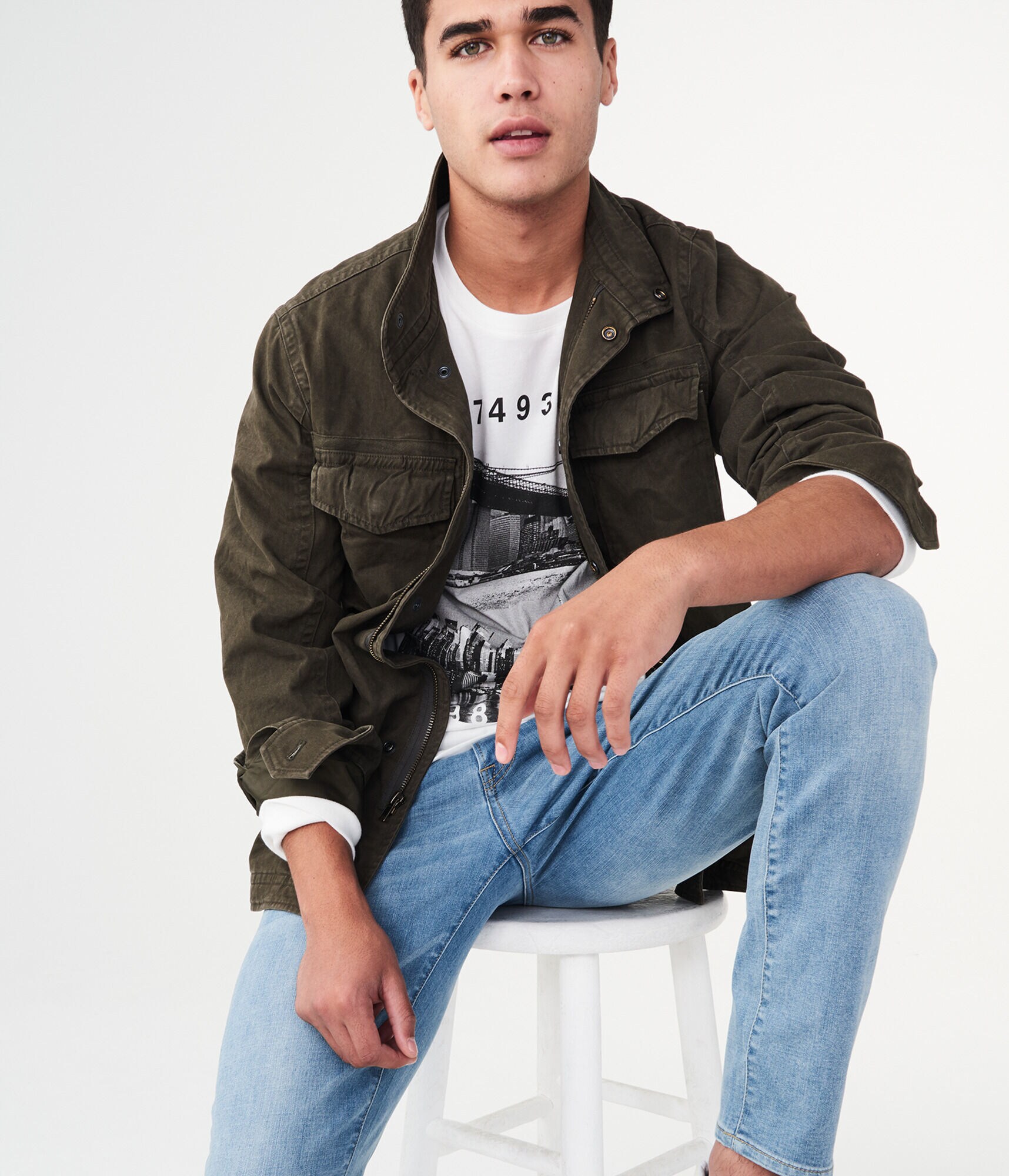 Flex Effects Super Skinny Light Wash Jean