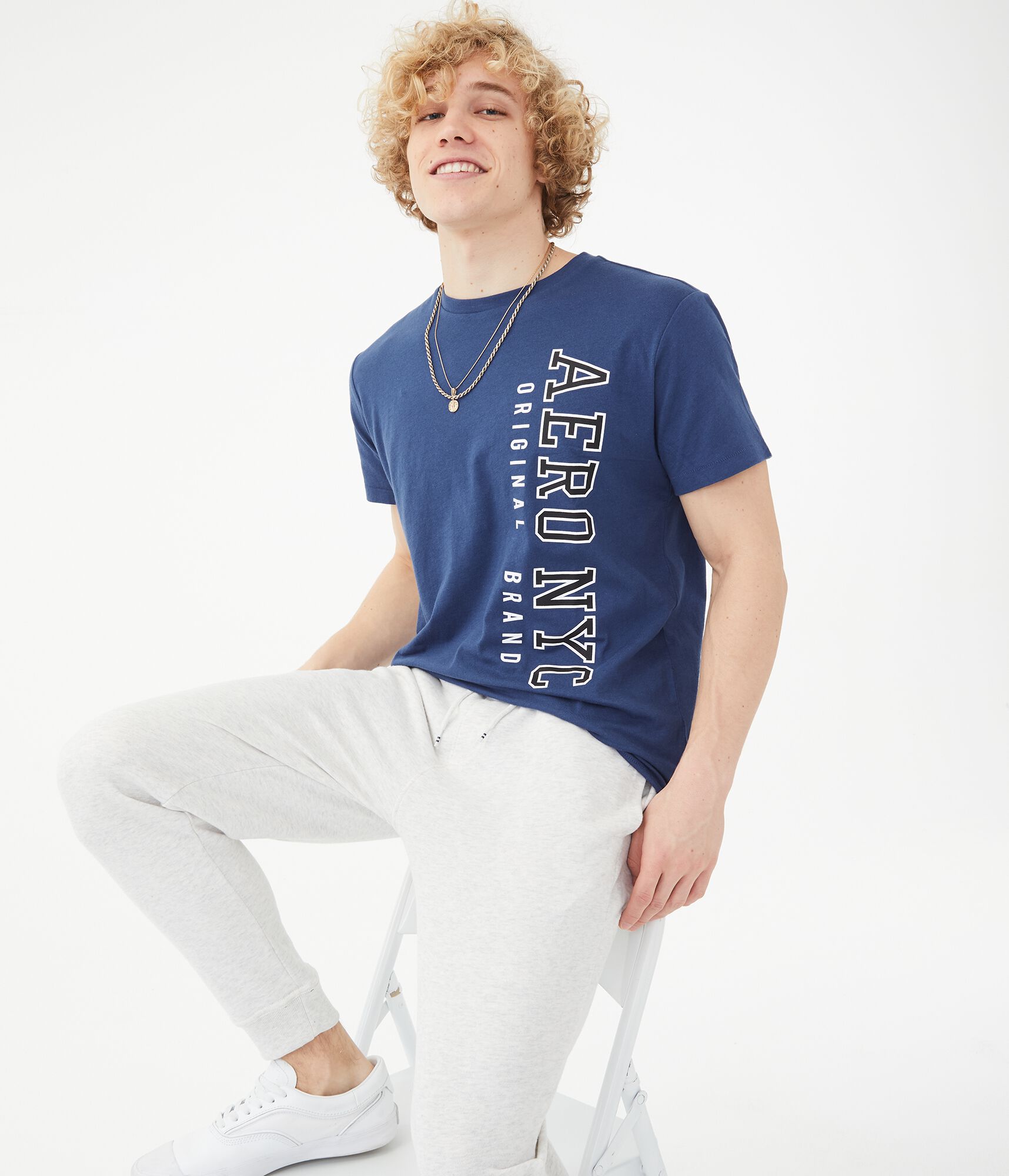 Vertical Aero NYC Original Brand Graphic Tee