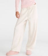 Cloud Soft Hearts Barrel Leg Sweatpants