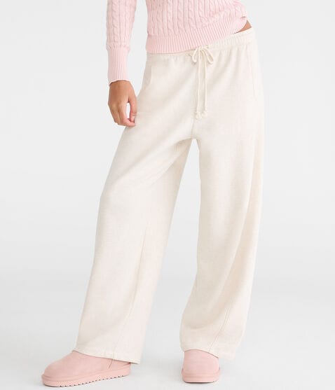 Cloud Soft Hearts Barrel Leg Sweatpants Cloud Soft Hearts Barrel Leg Sweatpants