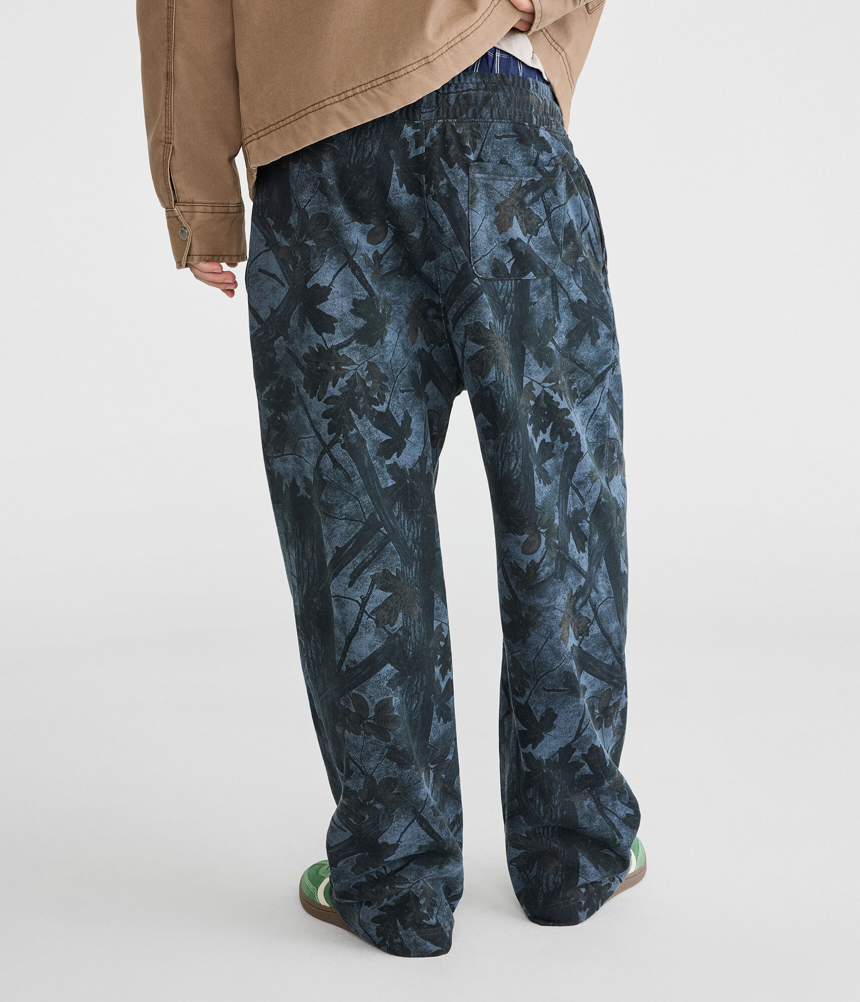 Cloud Soft Dark Forest Camo Baggy Sweatpants