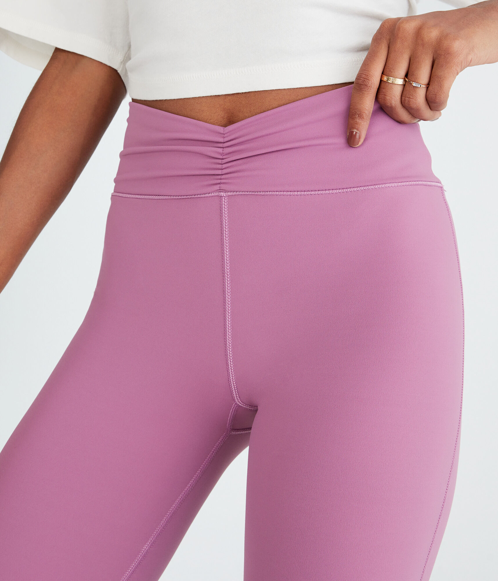 Air Soft High-Rise Cinch Flare Legging