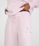 Cloud Soft Floral 96 High-Rise Wide Leg Sweatpants