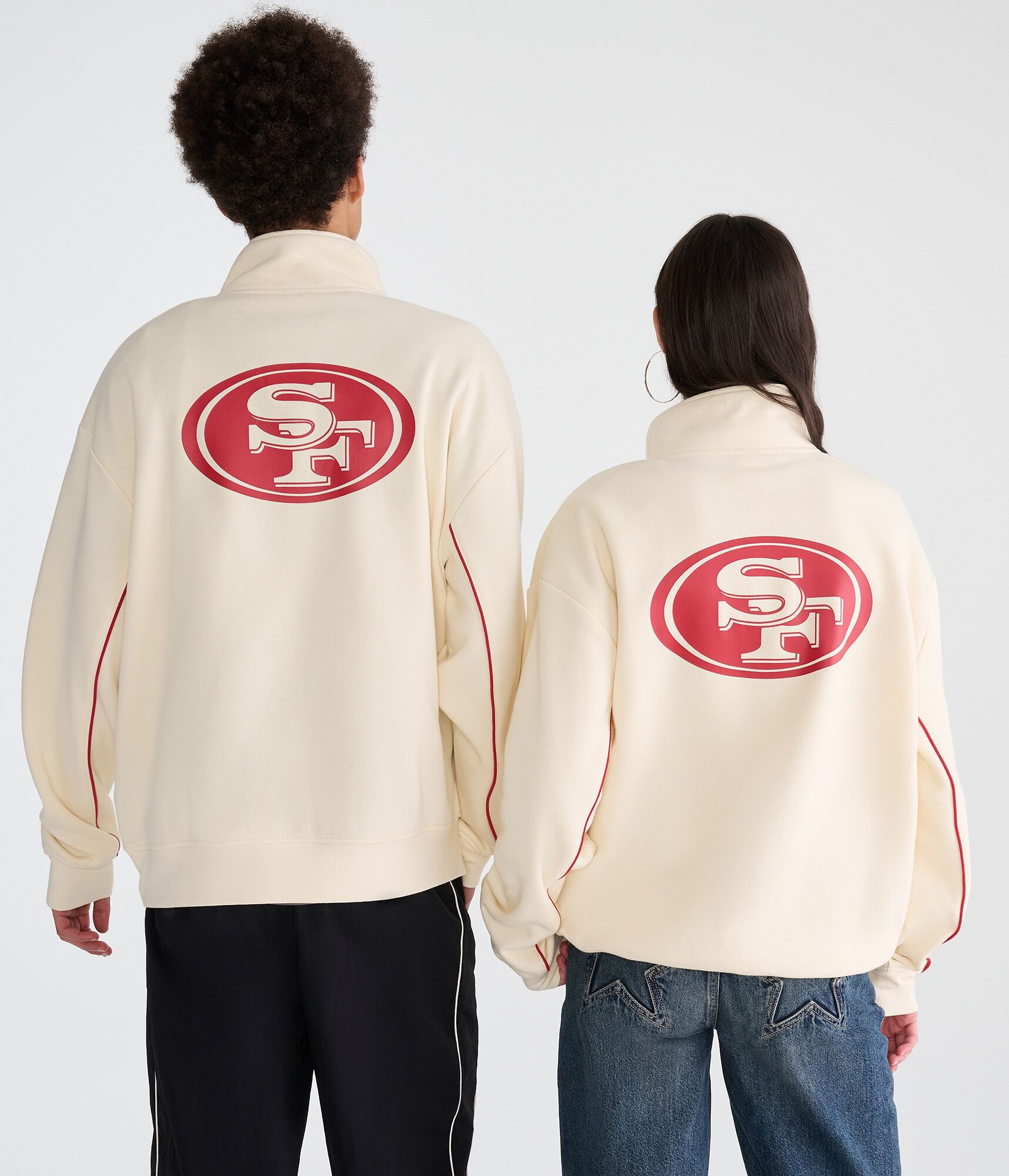 San Francisco 49ers Quarter-Zip Sweatshirt