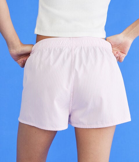 Mickey & Friends | Aero Striped Mickey Mouse Icon Sleep Boxer Shorts Mickey & Friends | Aero Striped Mickey Mouse Icon Sleep Boxer Shorts