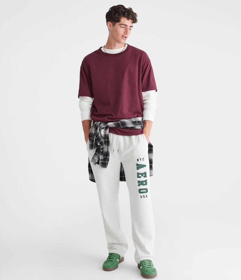 Aero NYC Straight Leg Sweatpants