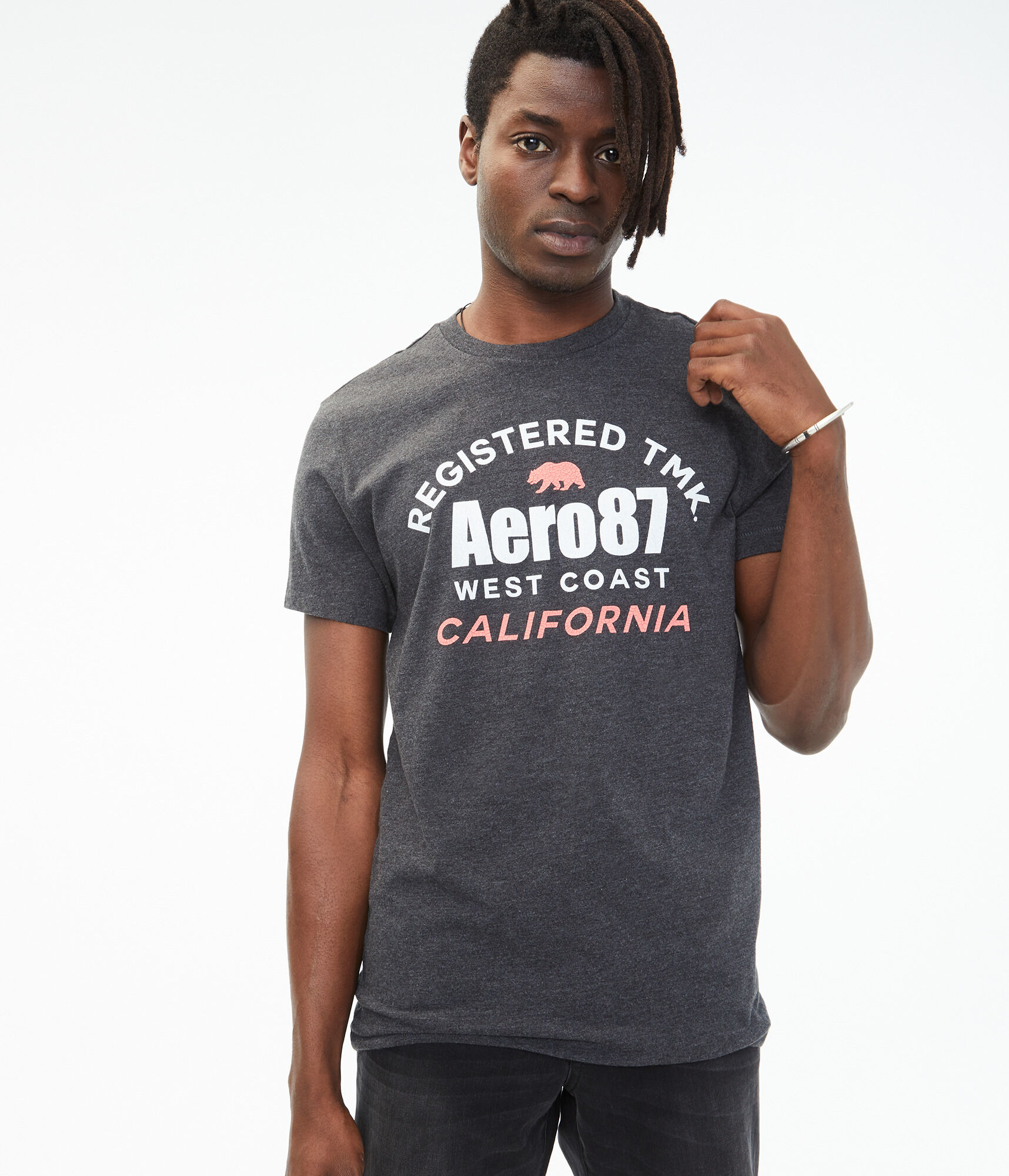 Aero 87 Trademark Bear Graphic Tee