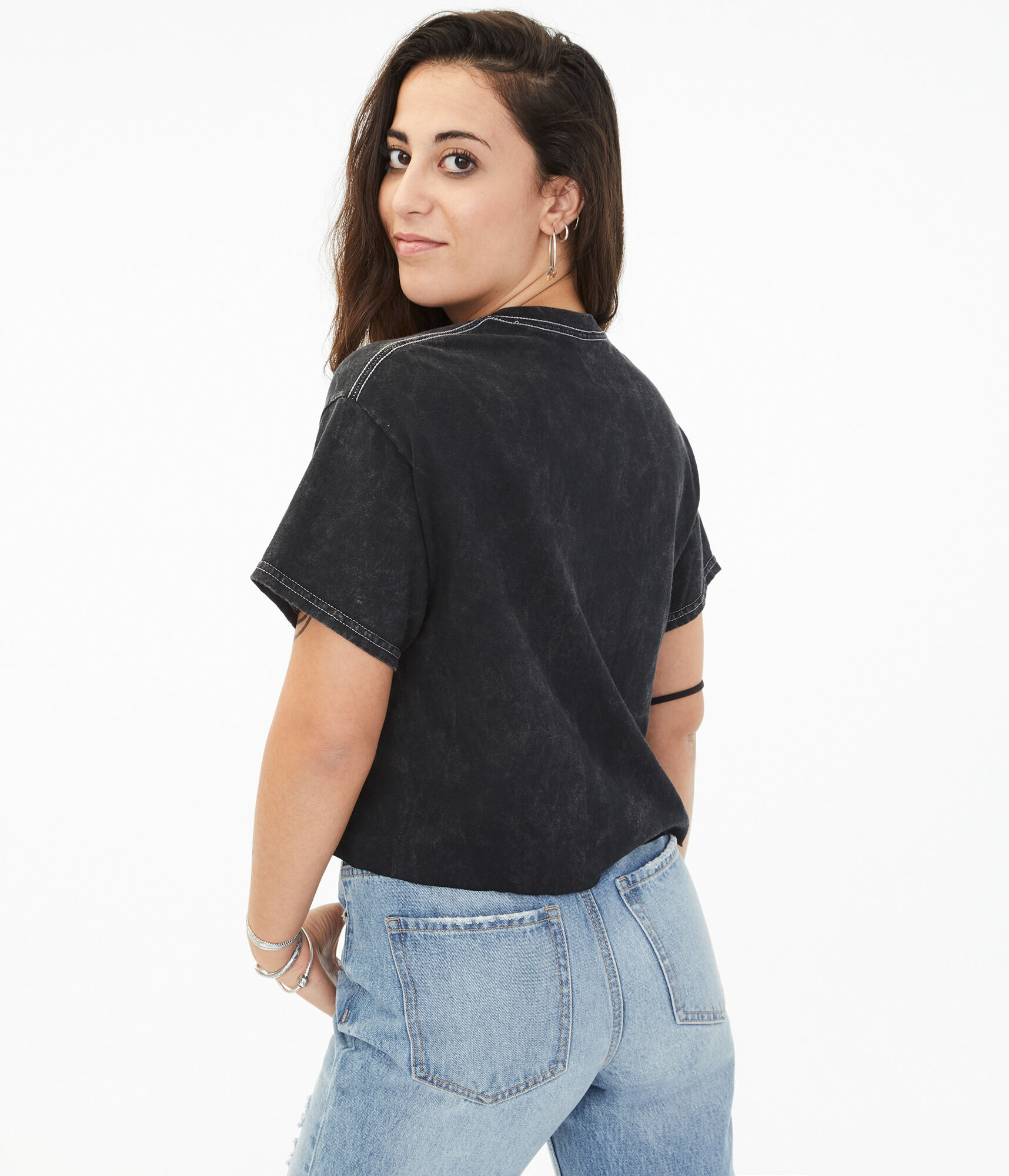 Pink Floyd Prism Boyfriend Graphic Tee