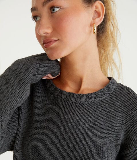 Oversized Crew Sweater