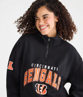 Cincinnati Bengals Quarter-Zip Sweatshirt