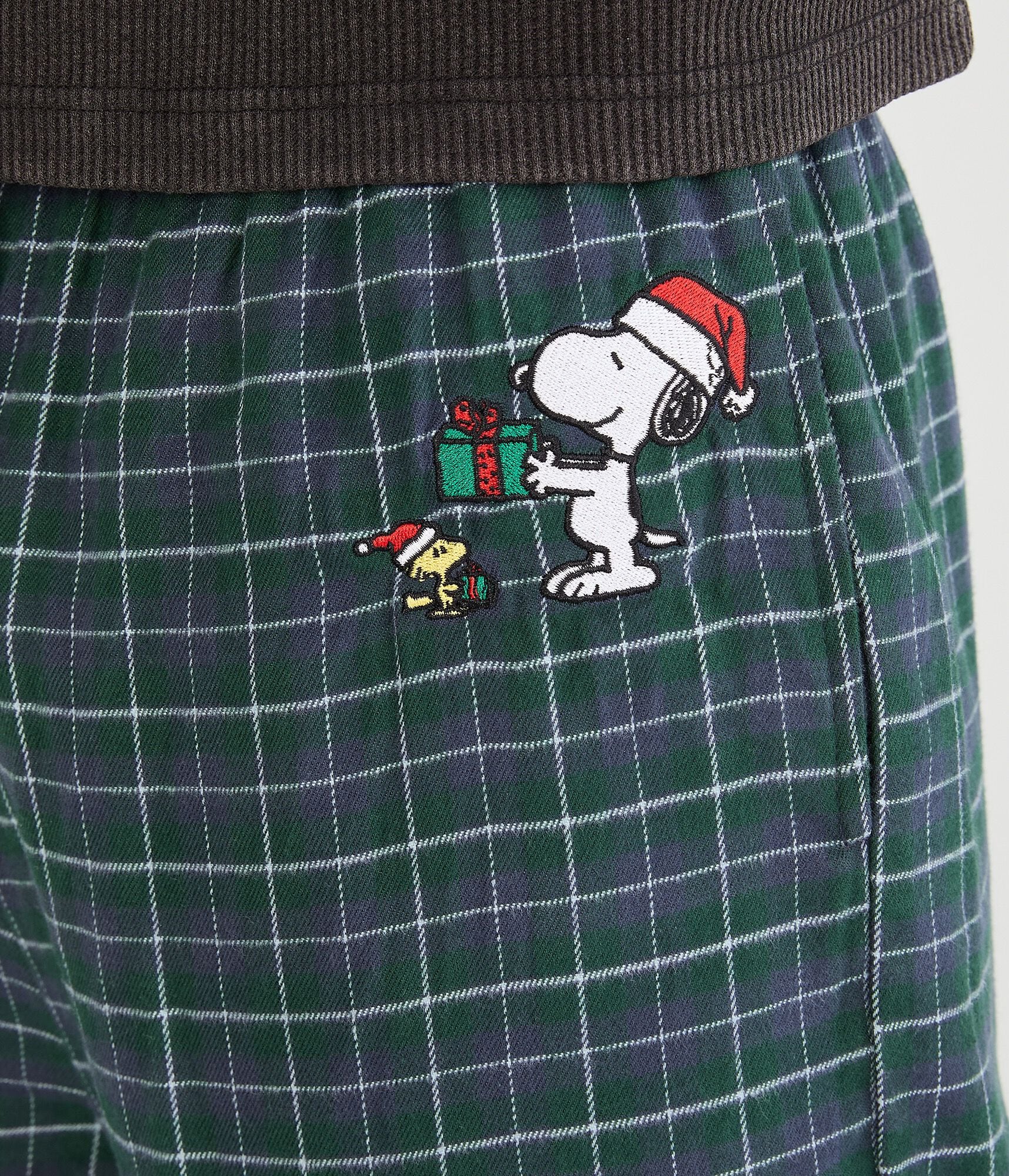 Snoopy & Woodstock Christmas Flannel Sleep Pants