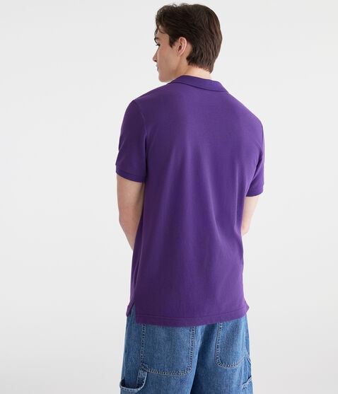 Tonal A87 Logo Piqué Polo Tonal A87 Logo Piqué Polo