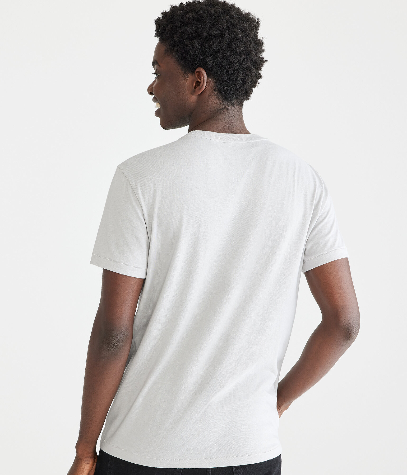 Aero International Box Logo Graphic Tee