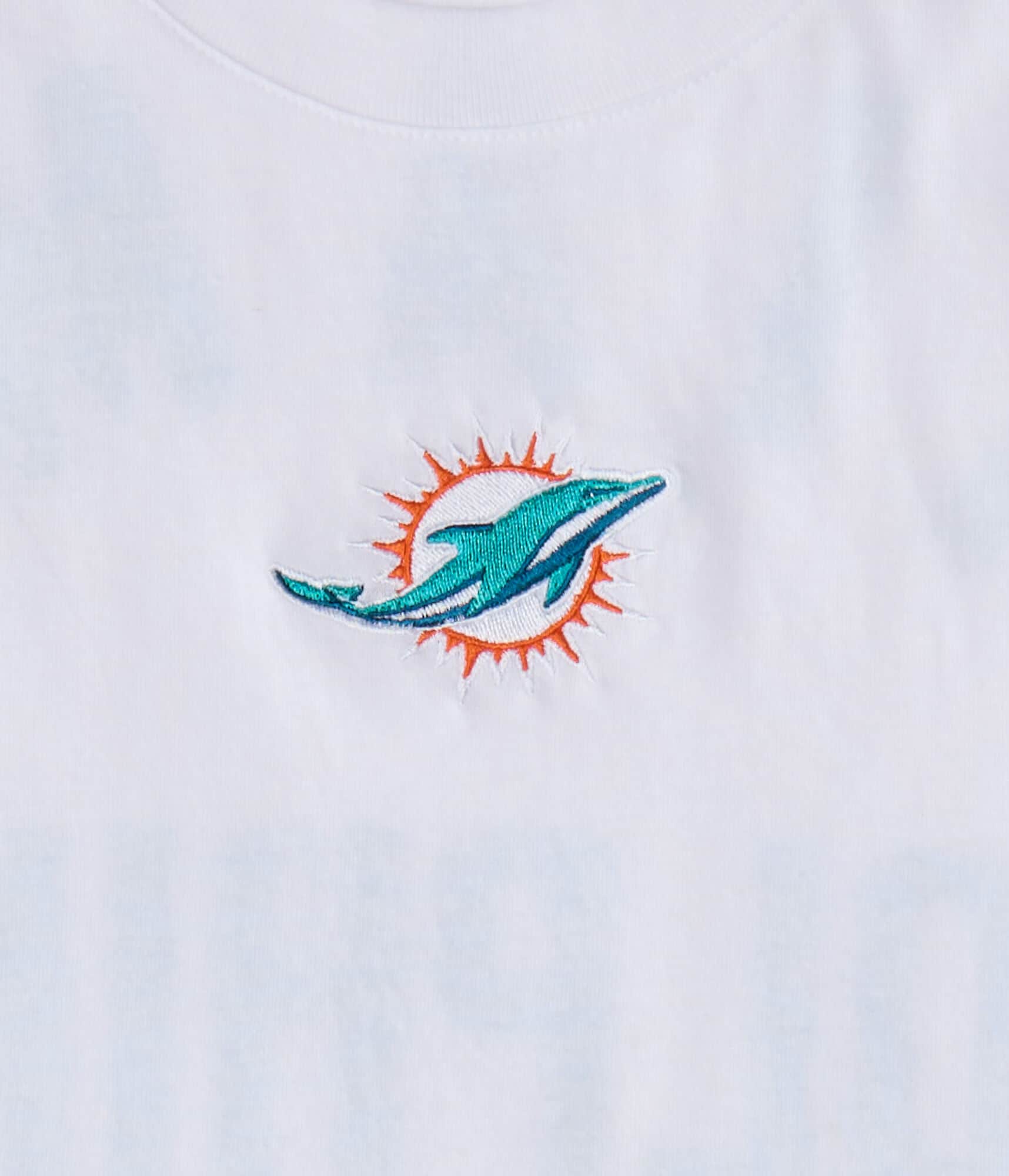 Miami Dolphins Mini Logo Relaxed Graphic Tee