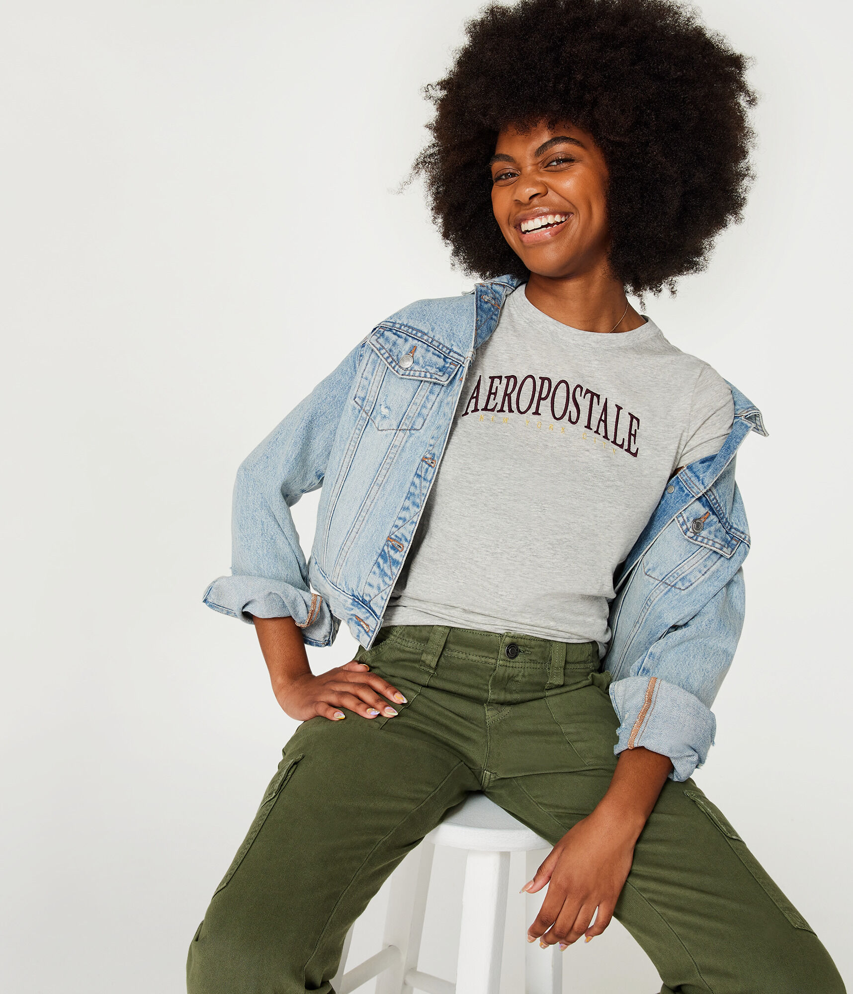 Aeropostale Arch Graphic Tee