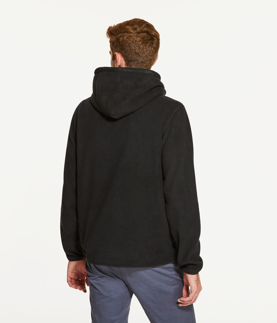 Aero NYC Box Logo Polyfleece Pullover Hoodie