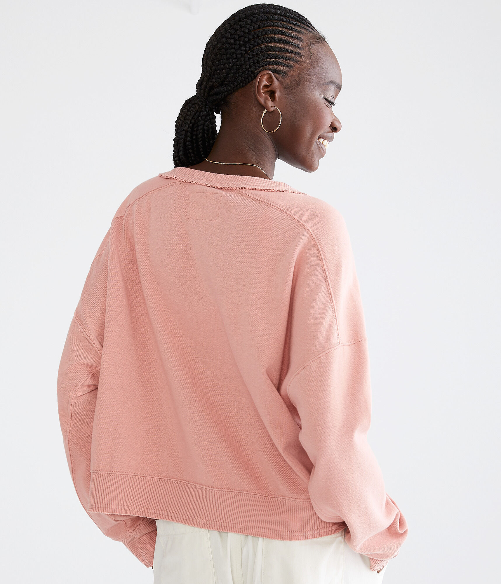 Solid Crew Sweatshirt