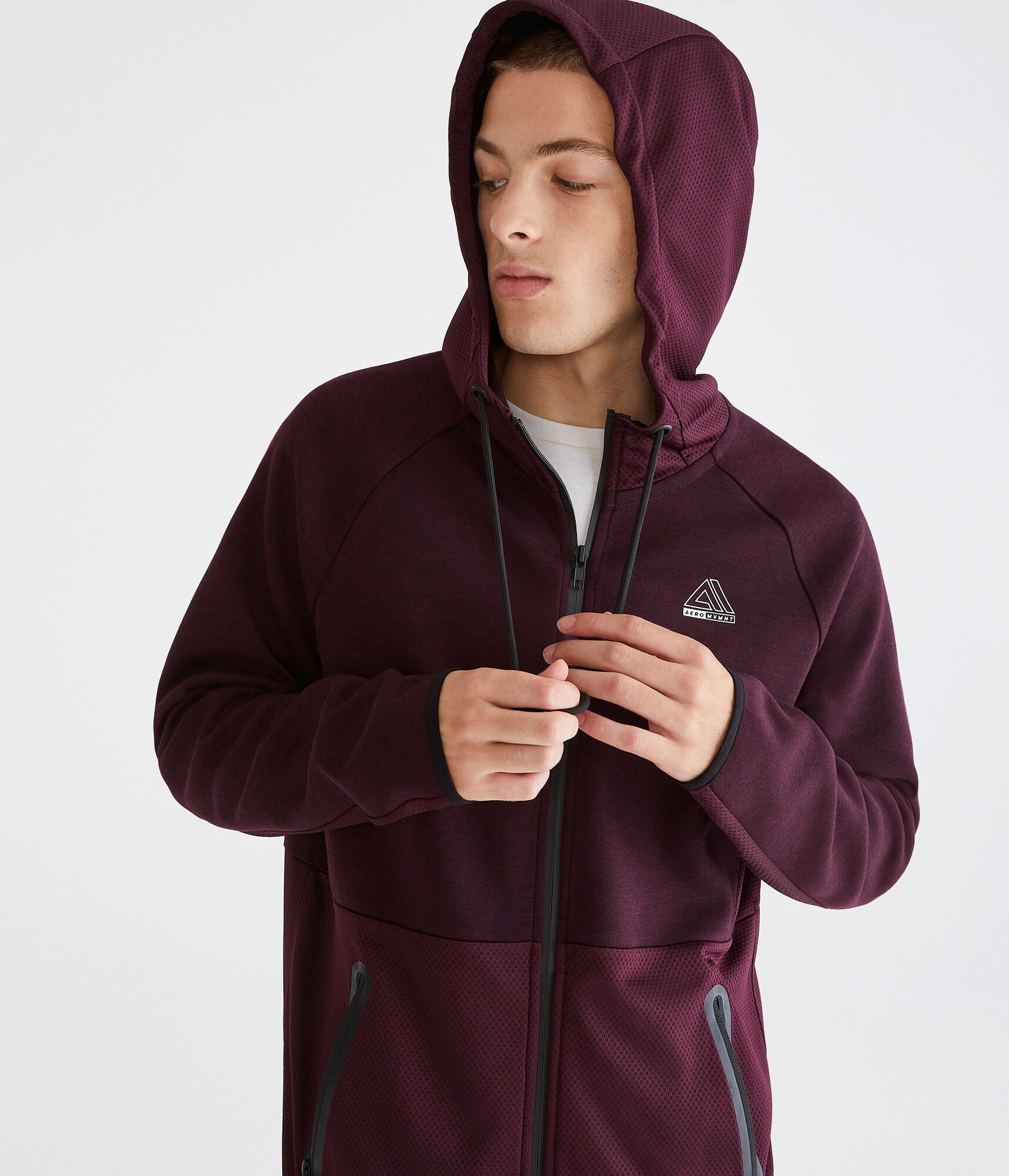 Aero MVMNT Tech Fleece Full-Zip Hoodie
