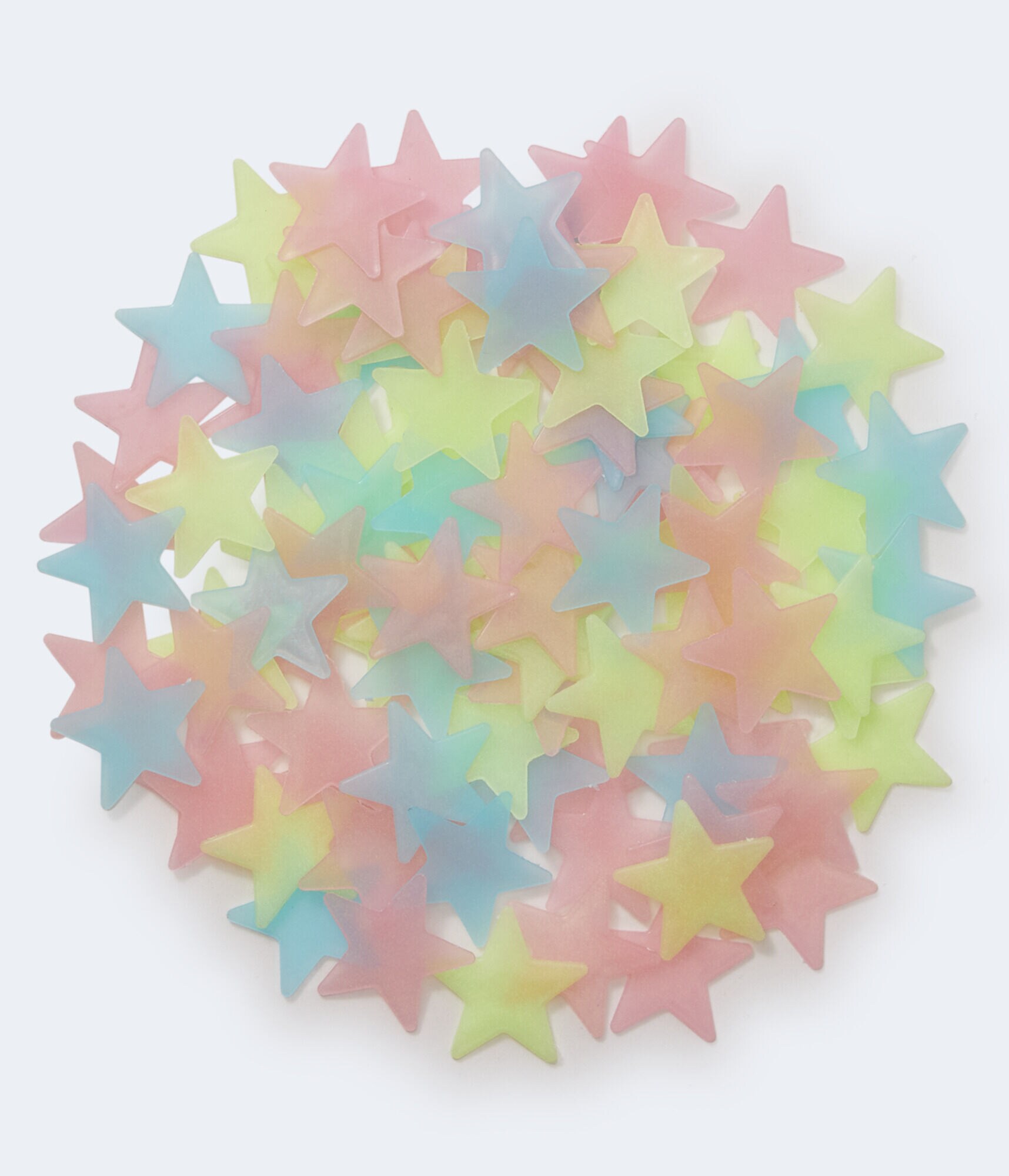 Glow-In-The-Dark Star Wall Stickers 100-Pack