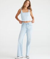 KND Boyfriend Flare Low-Rise Jean