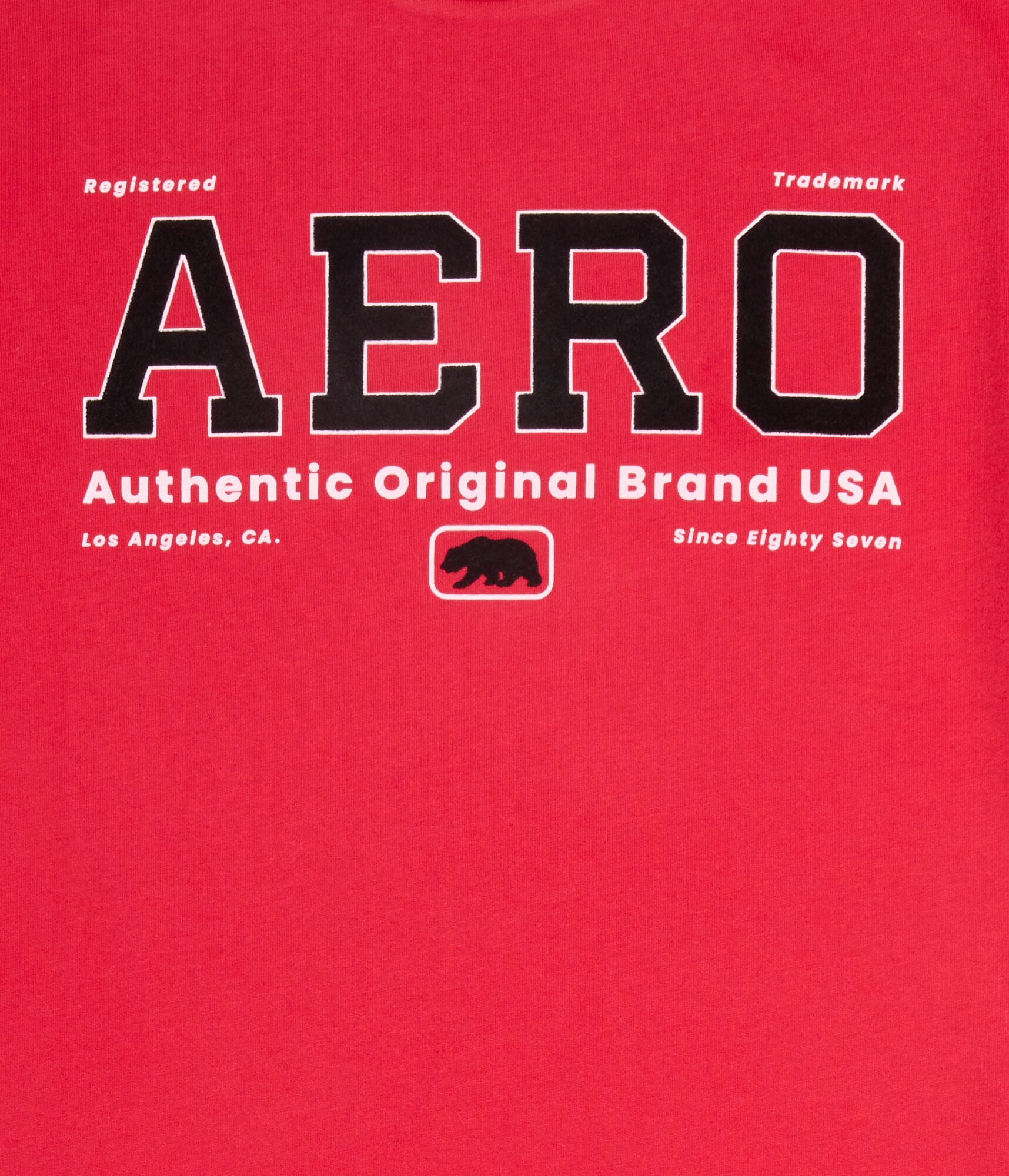 Aero Original Brand Appliqué Graphic Tee