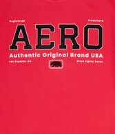 Aero Original Brand Flocked Graphic Tee