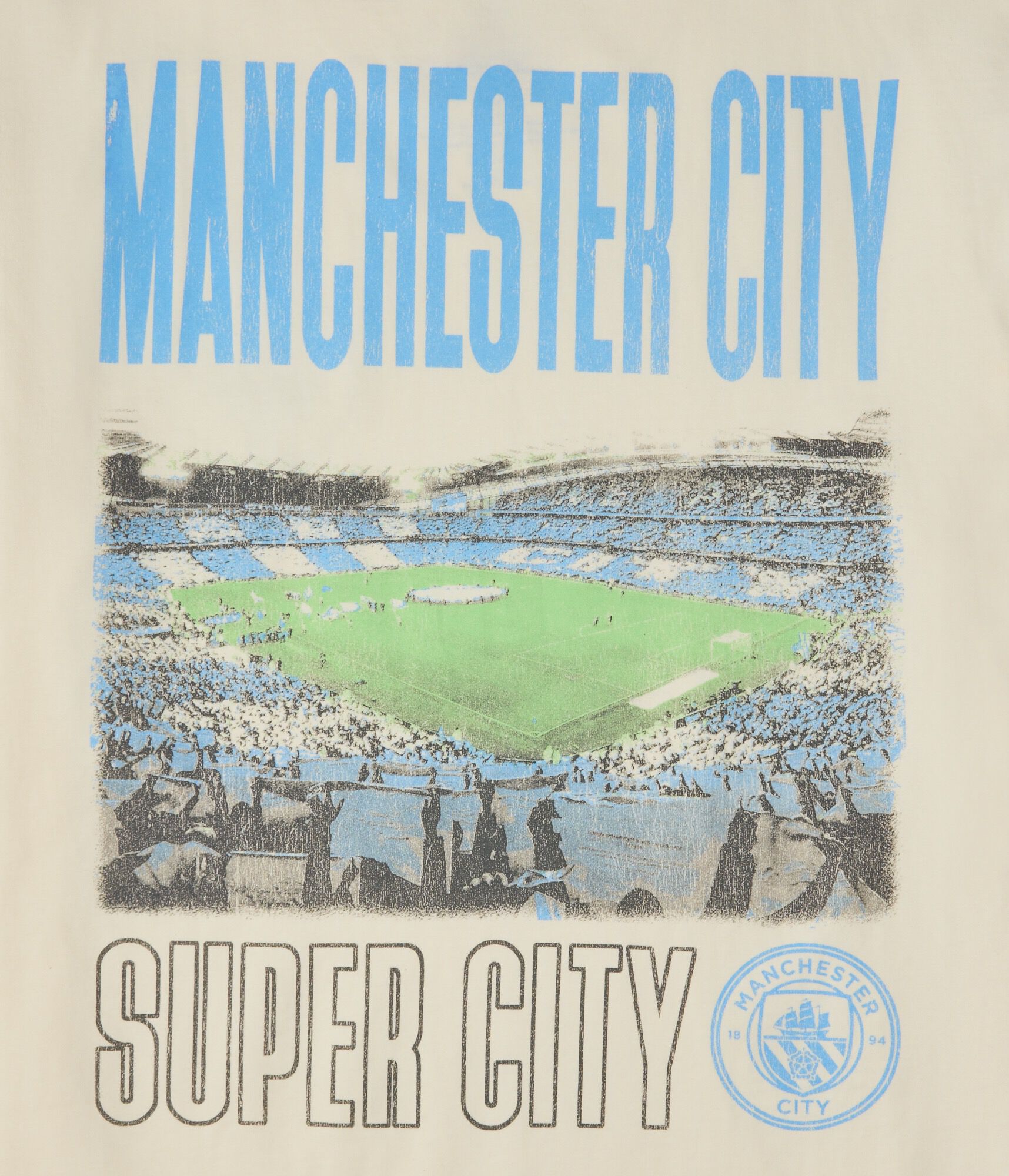 Manchester City FC Relaxed Graphic Tee