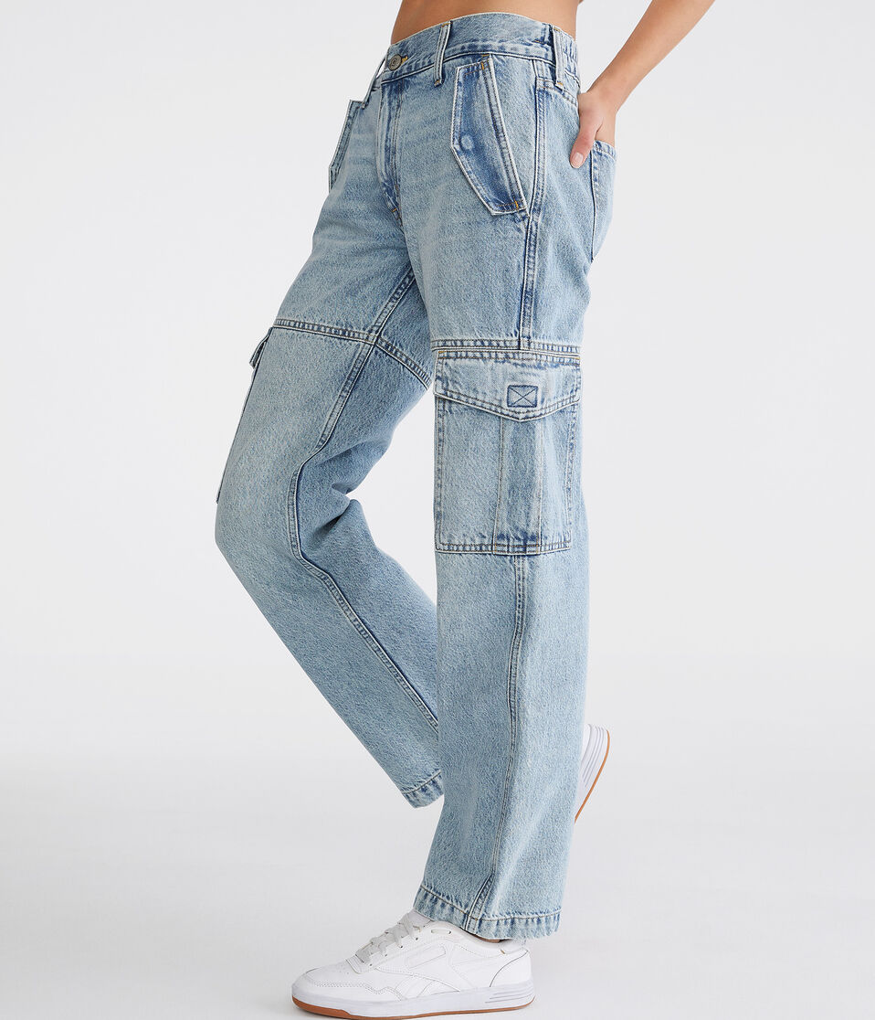 Low-Rise Cargo Jean