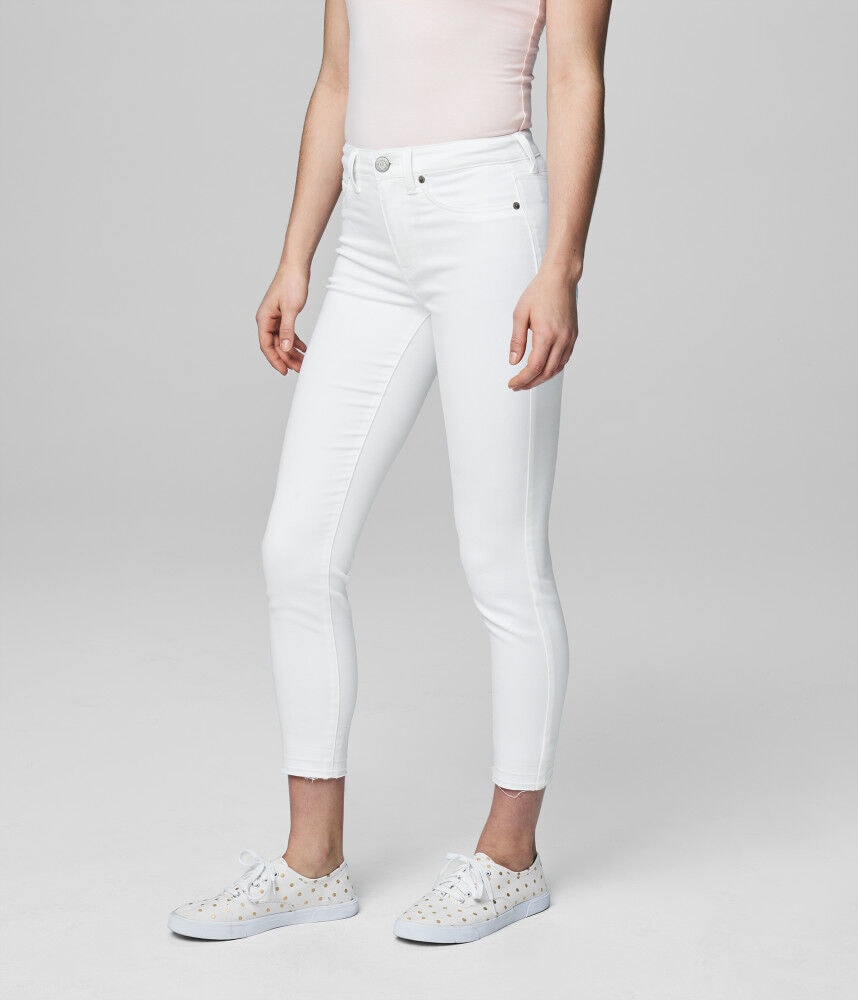 Seriously Stretchy Bleach Wash Crop Jegging