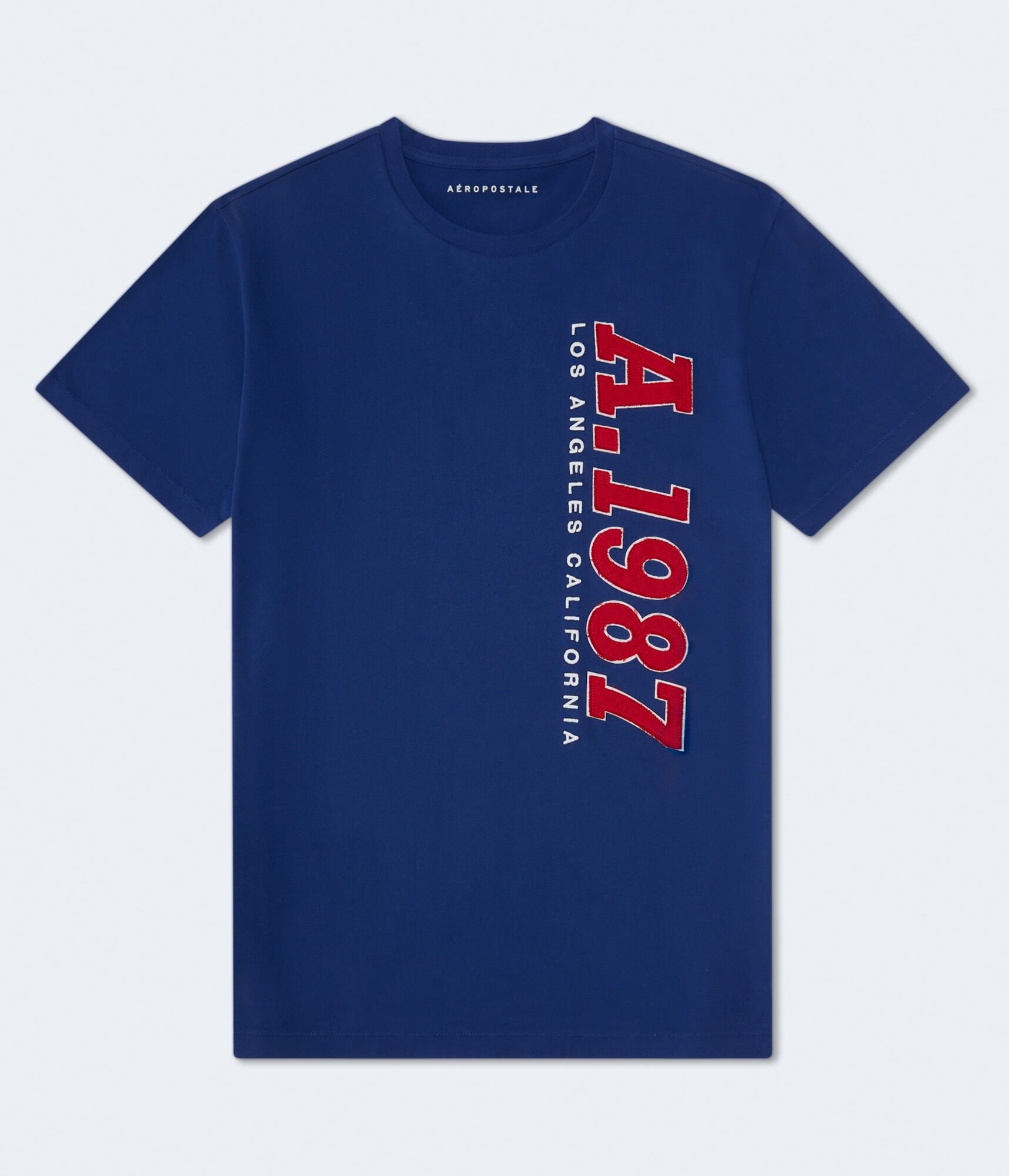 A 1987 Vertical Appliqu&eacute; Graphic Tee