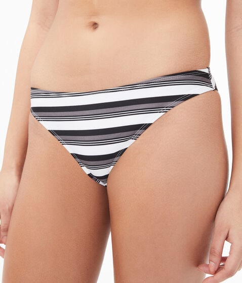 Striped Cheeky Bikini Bottom Striped Cheeky Bikini Bottom