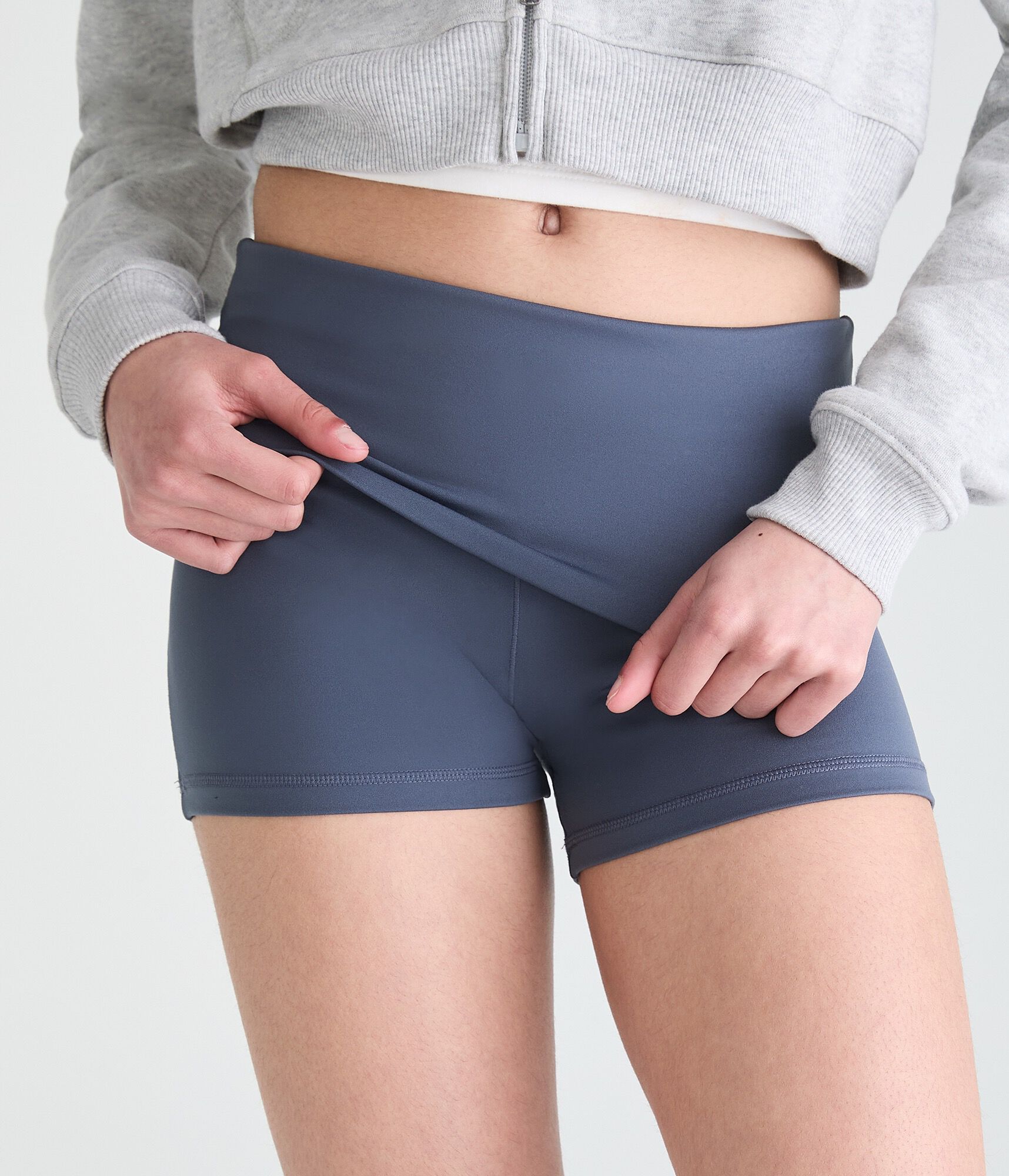 Buttery Soft Fold-Over Booty Shorts