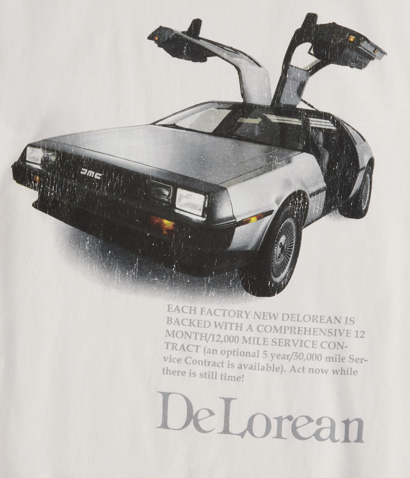 DeLorean Relaxed Graphic Tee