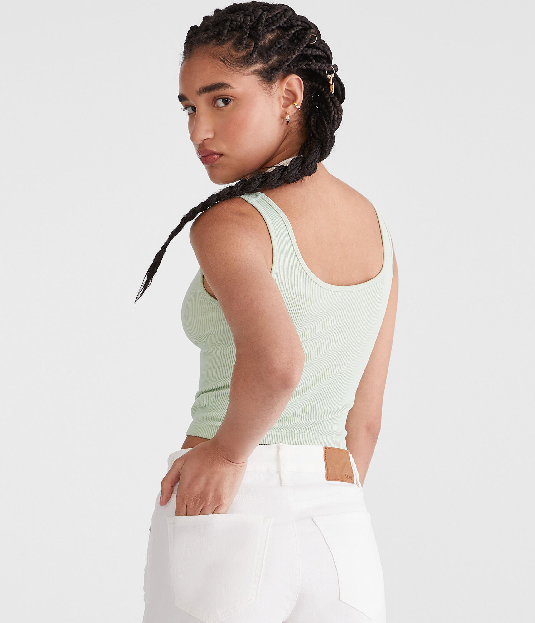 Wear 3 Ways Seamless Cropped Tank