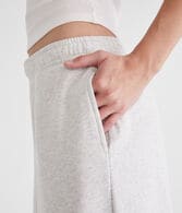 Mid-Rise Super Wide Leg Sweatpants