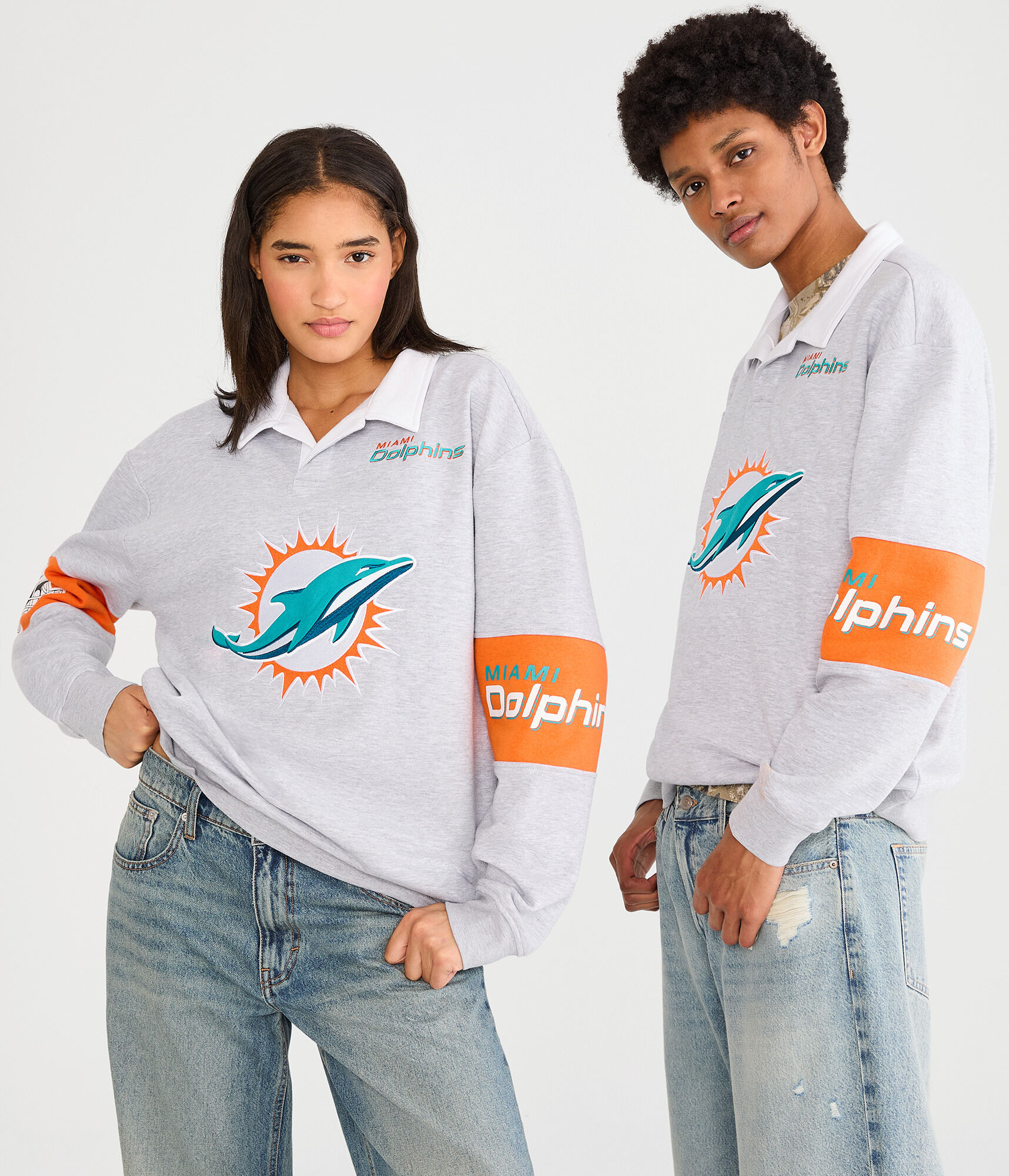 Miami Dolphins Rugby Sweatshirt