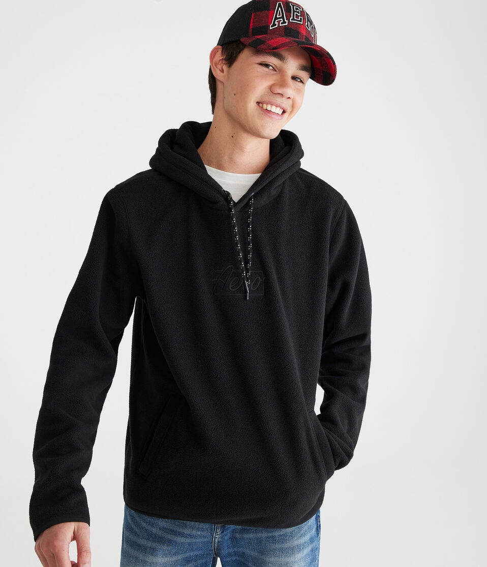 Alpine Box Logo Pullover Hoodie