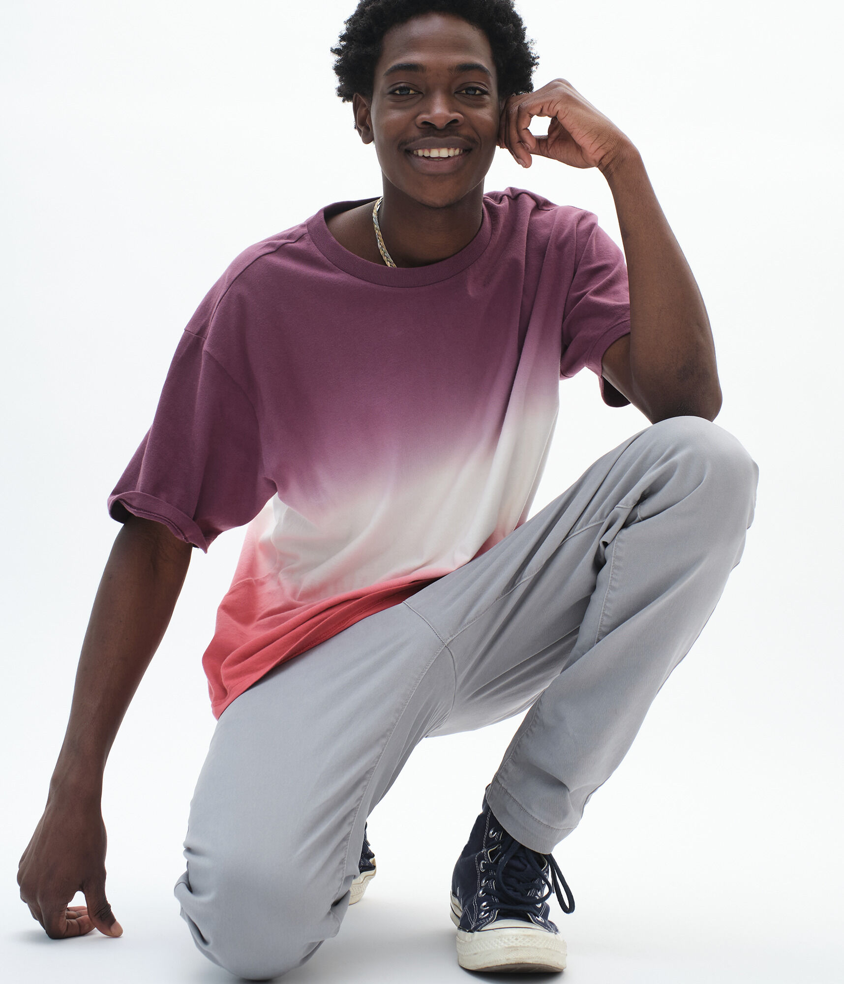 Skinny Color Wash Reflex Chinos