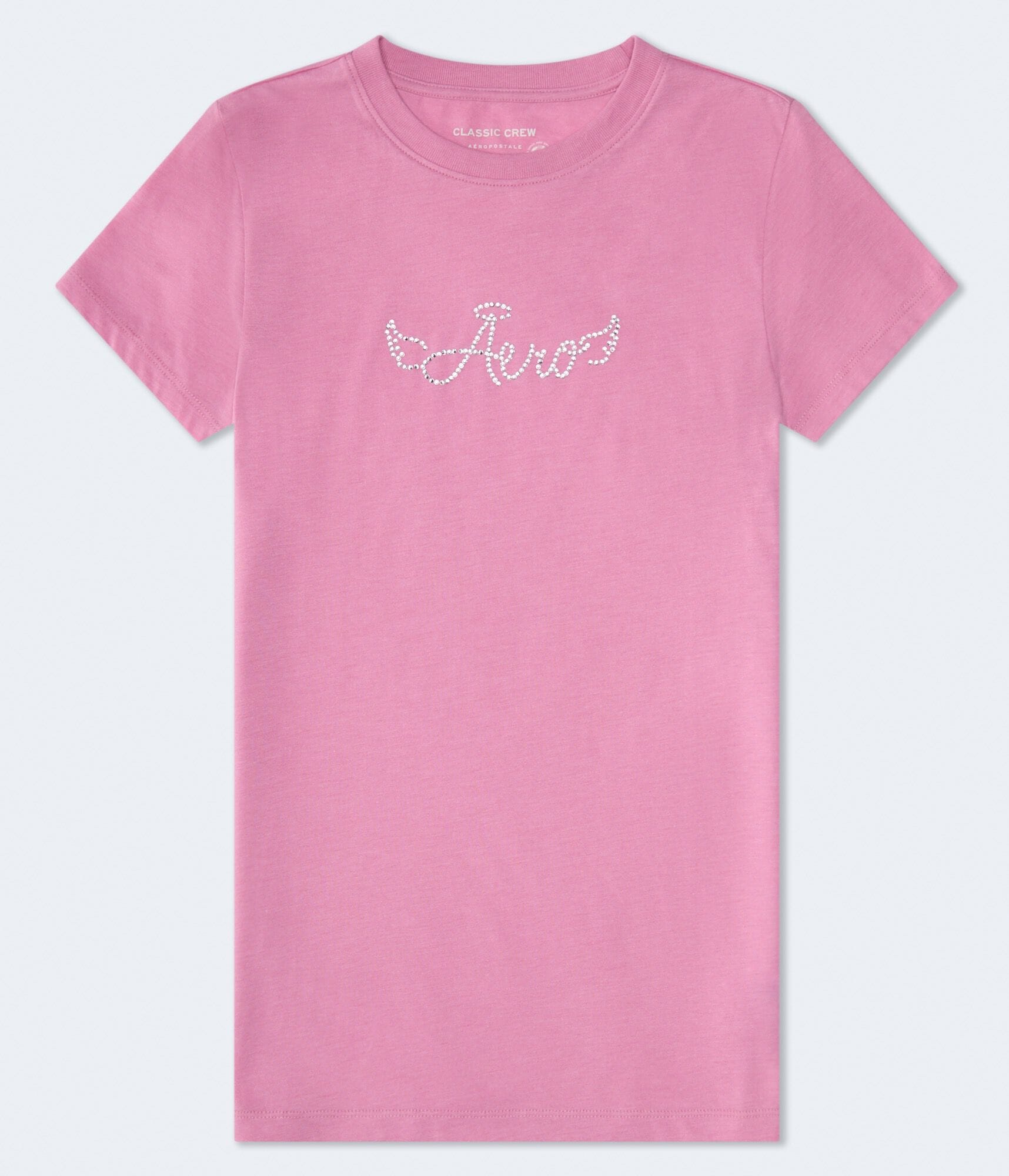 Aero Rhinestone Wings Graphic Tee