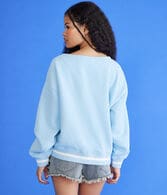 Mickey & Friends | Aero Mickey Mouse 28 Off-The-Shoulder Fleece Top
