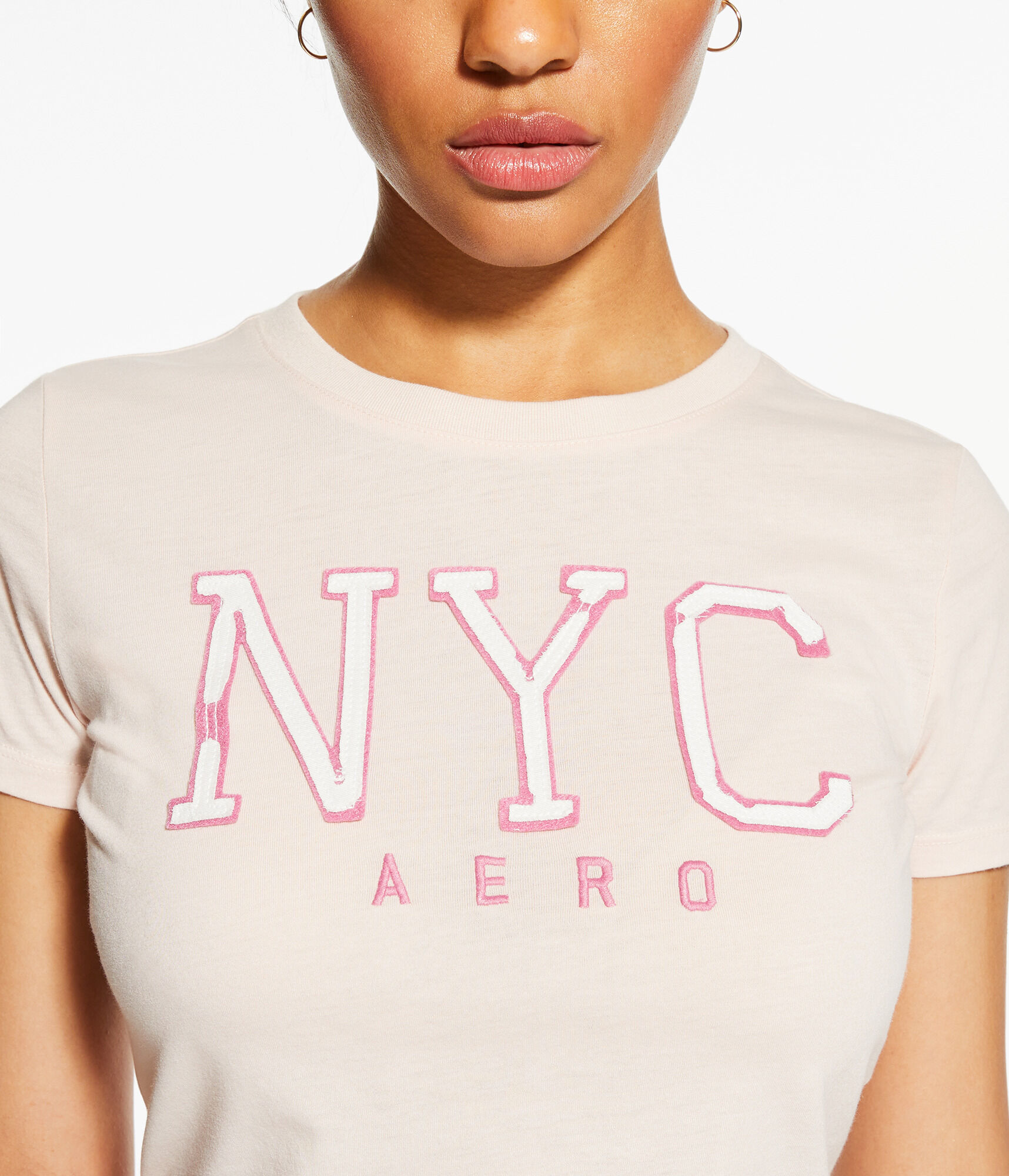 NYC Aero Appliqu&eacute; Graphic Tee