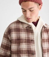 Plaid Boxy Flannel Shacket