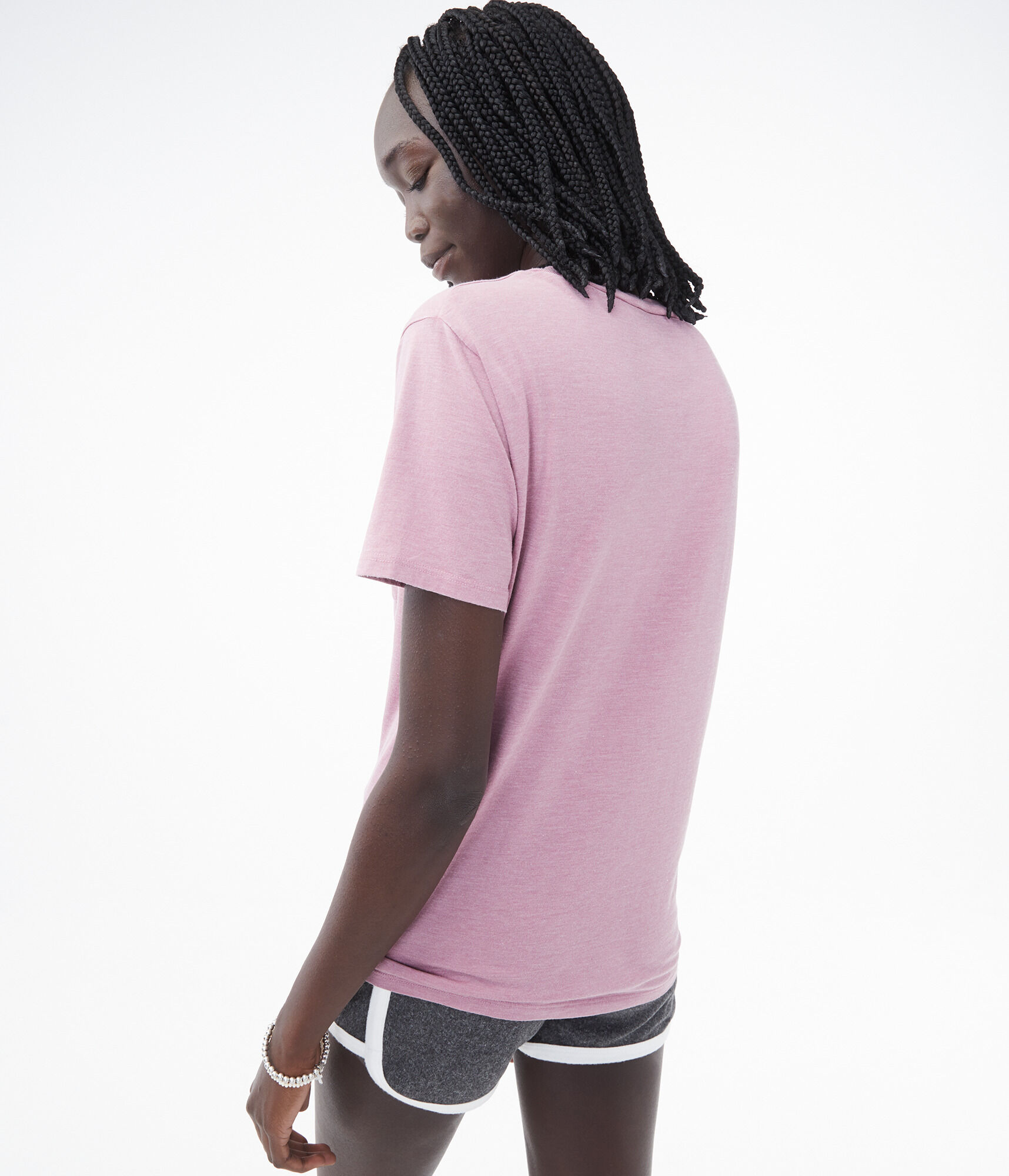 Burnout Girlfriend Pocket Crew Tee