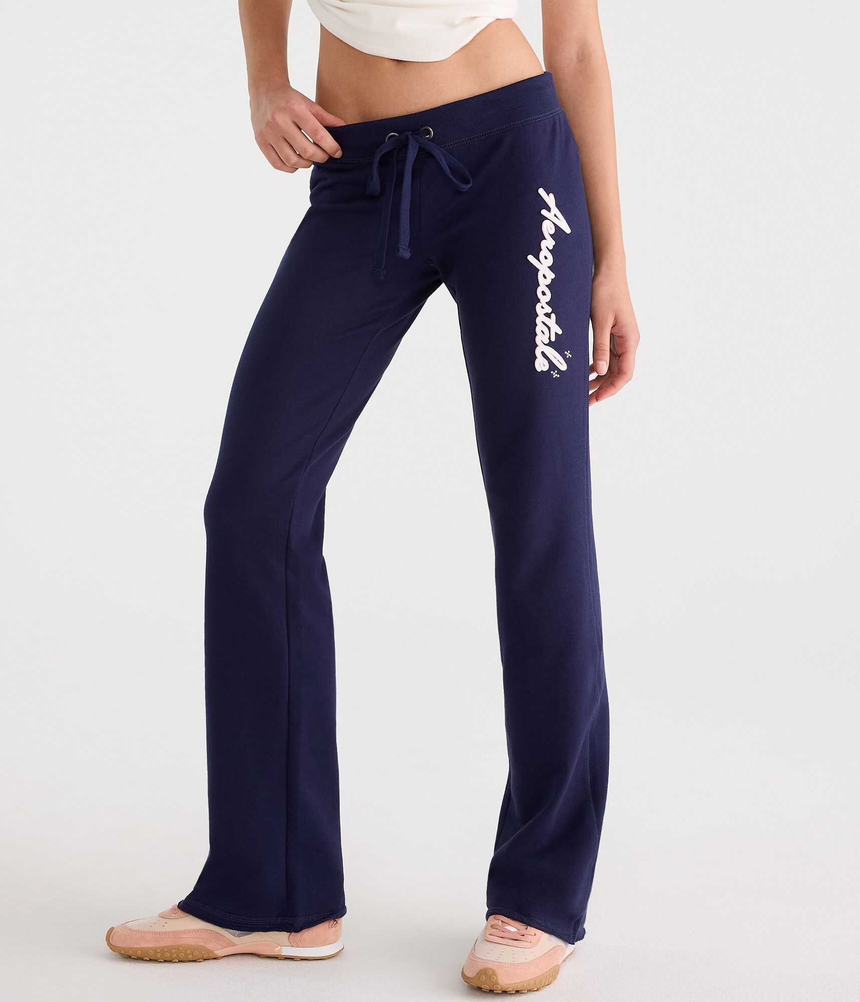 Aeropostale Rhinestone Fit &amp; Flare Sweatpants