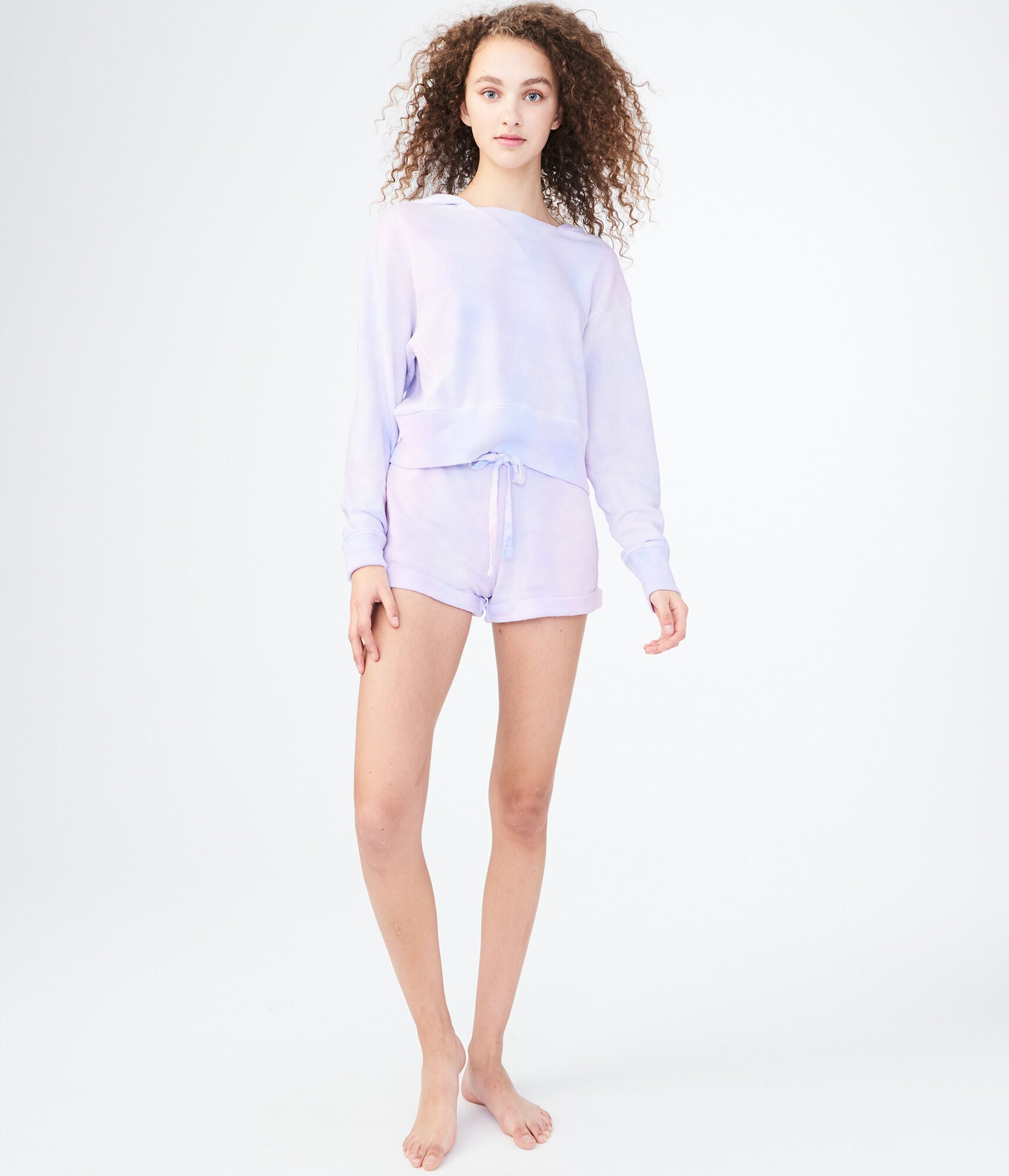 LLD Tie-Dye Fleece Shorts