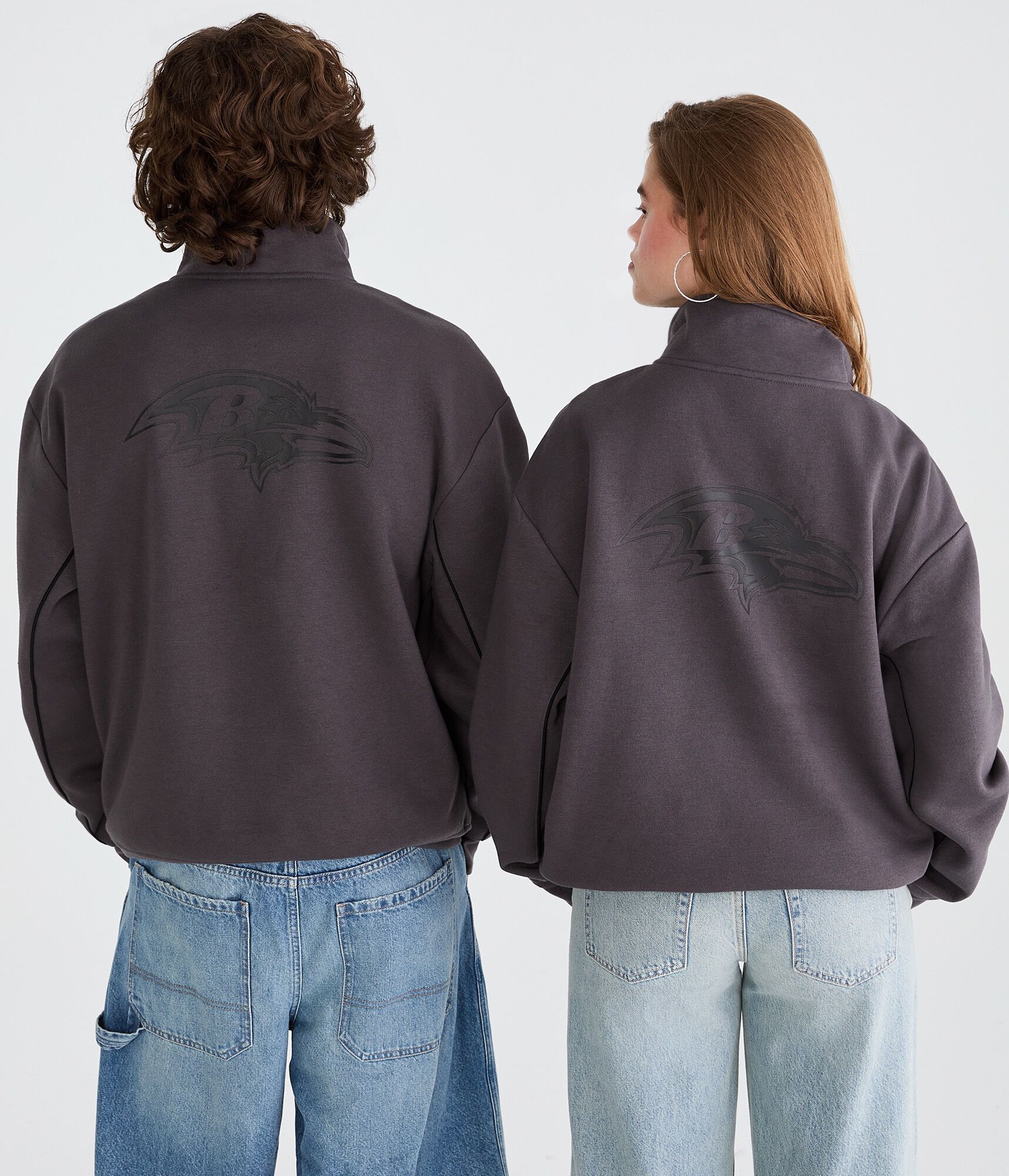 Baltimore Ravens Quarter-Zip Sweatshirt