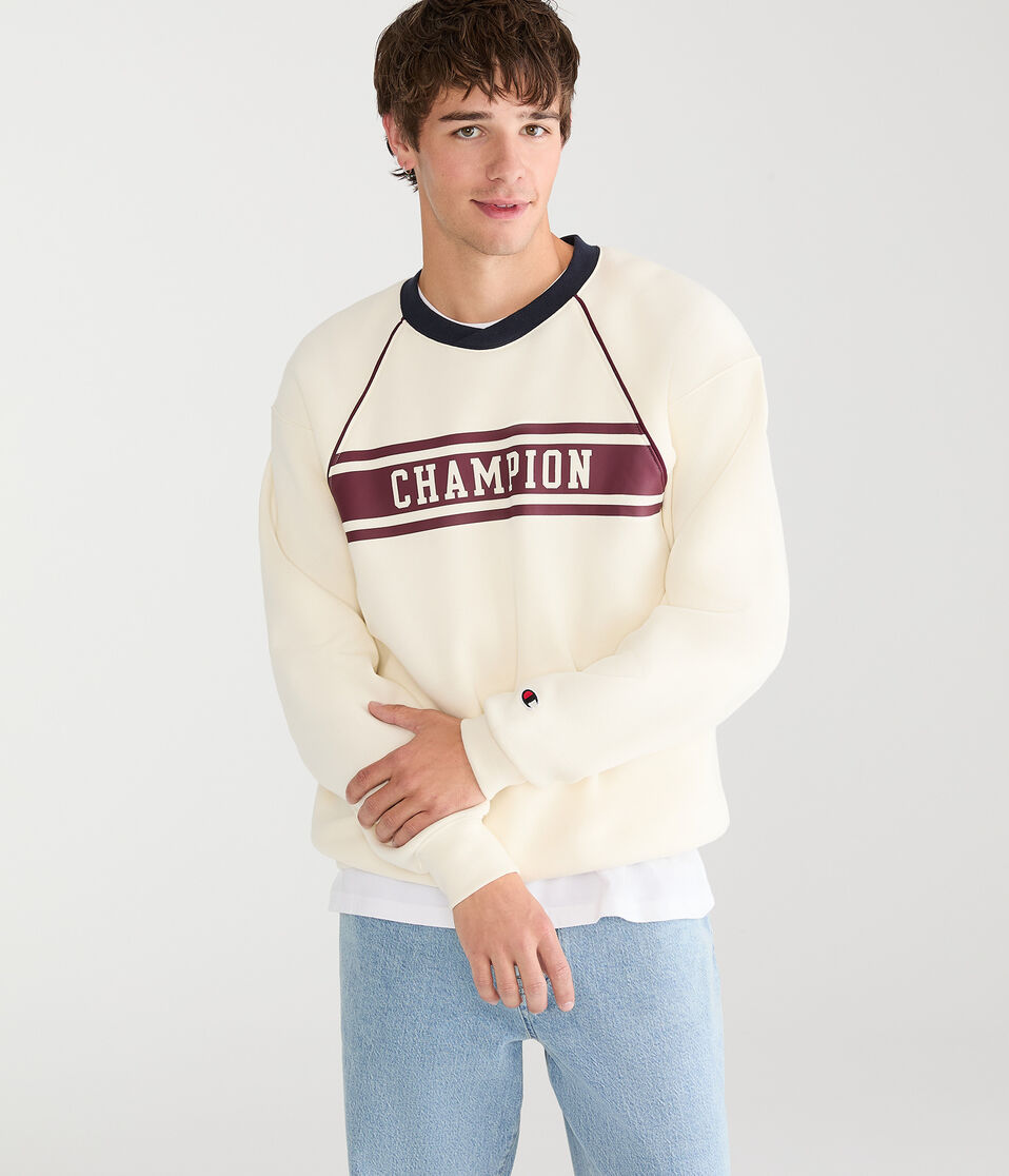 Champion Colorblocked Crew Sweatshirt